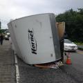 Camper rollover jams traffic for over 5 hours on I-95 in Fairfield